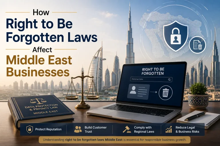 right to be forgotten laws Middle East